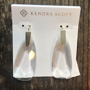 Kendra Scott Maize Gold Drop Earrings